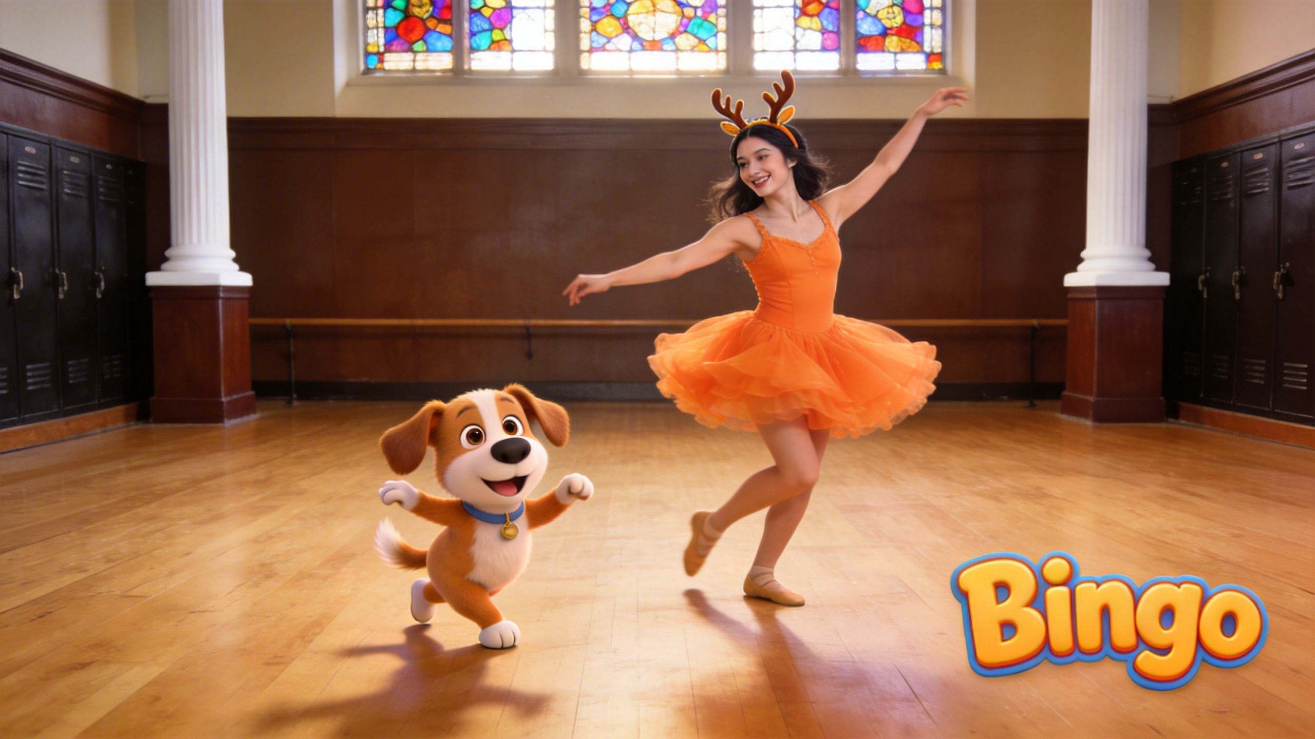 Bingo's Dance Lesson with Emma