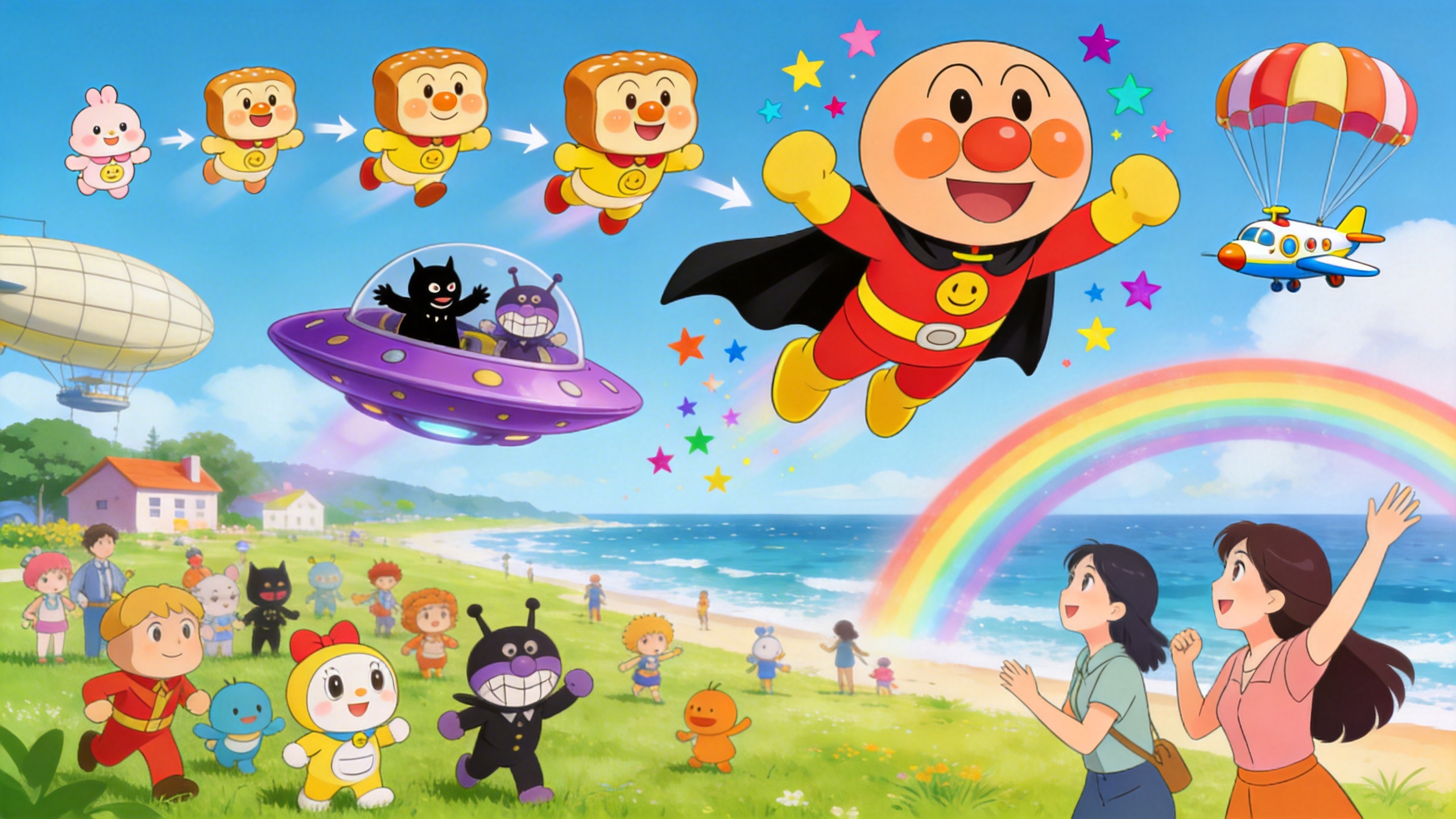 Dance Party with Anpanman
