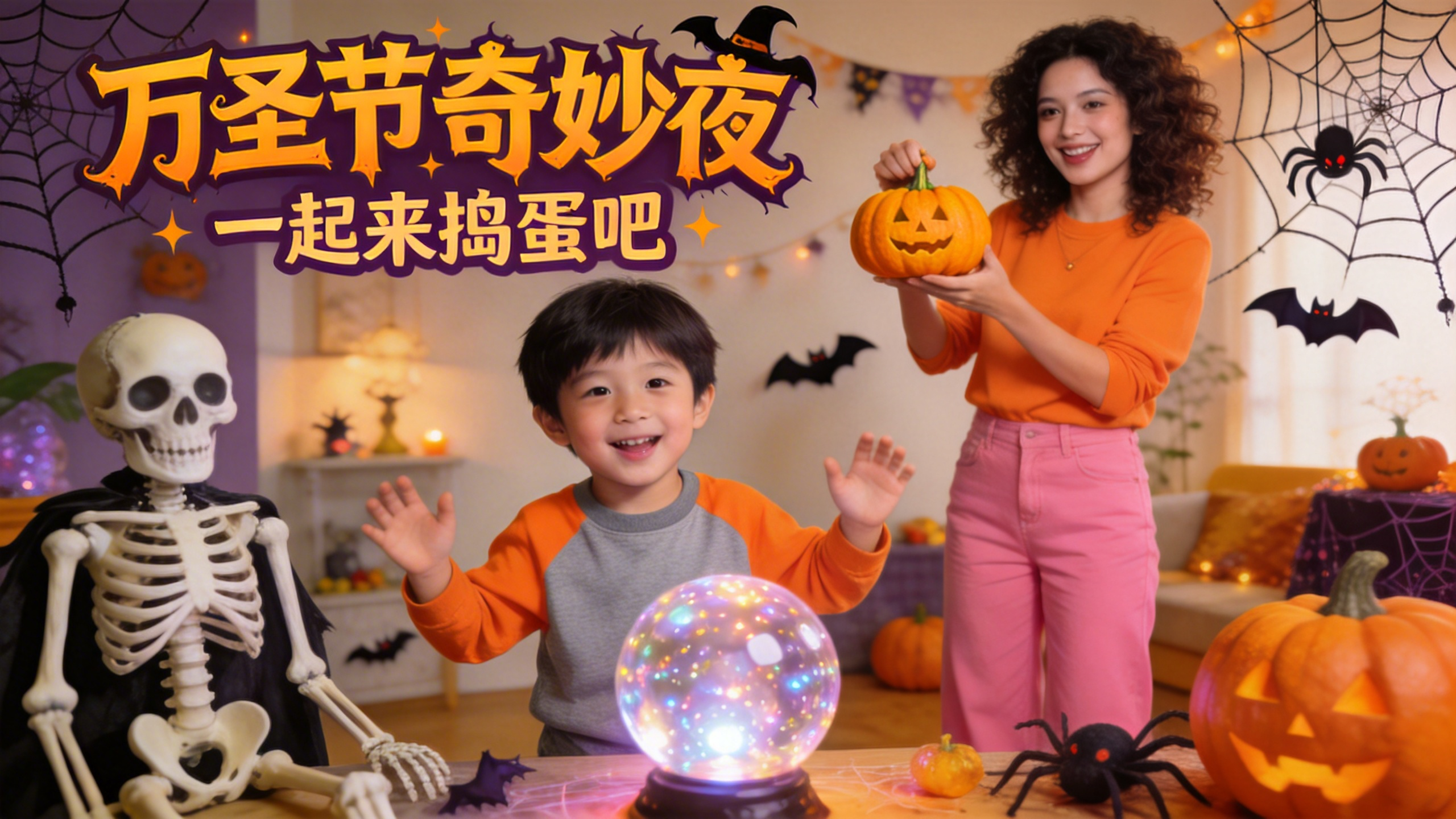 Kids Halloween Makeup Contest