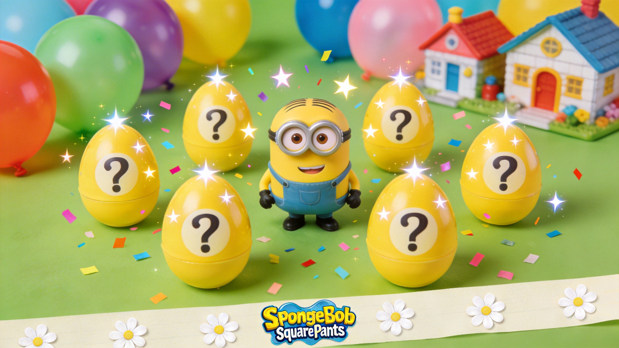 Whats Inside the Egg Playdoh Ball Surprise